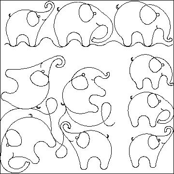 (image for) Judies Elephants-L00814 - Click Image to Close